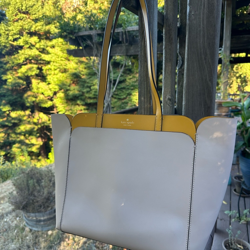 kate spade Mustard Yellow Tote